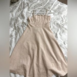 New nude dress